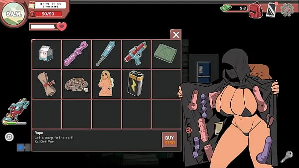 Spooky Milk Life [ Taboo hentai game PornPlay ] Ep.19 nerdy girl public handjob in the library